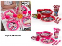 Conjunto Louça Minnie - 16 Peças
